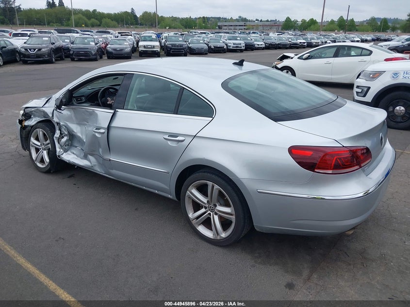 2013 Volkswagen Passat cc VIN WVWBP7AN6DE500969 IAAI salvage auction — SIDE, Salvage Title, sold $625 on 2026-07-16 (photo 3)