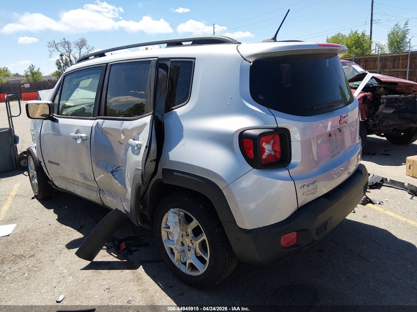 2017 Jeep Renegade VIN ZACCJBBB3HPF40811 IAAI salvage auction — FRONT & REAR, Salvage (Colorado), sold $575 on 2026-08-04 (photo 3)