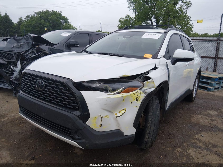 2024 Toyota Corolla cross VIN 7MUCAAAG6RV089858 IAAI salvage auction — LEFT FRONT, Clear (Oklahoma), sold $8,650 on 2026-07-08 (photo 2)