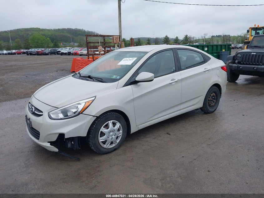 2016 Hyundai Accent VIN KMHCT4AE7GU982341 IAAI salvage auction — LEFT FRONT, Salvage Title, sold $700 on 2026-07-15 (photo 2)