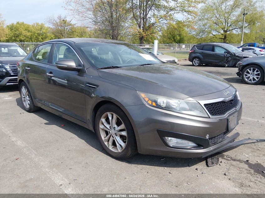 2012 Kia Optima VIN 5XXGM4A75CG056573 IAAI salvage auction — REAR END, Salvage (New Jersey), sold $25 on 2026-07-30 (photo 1)