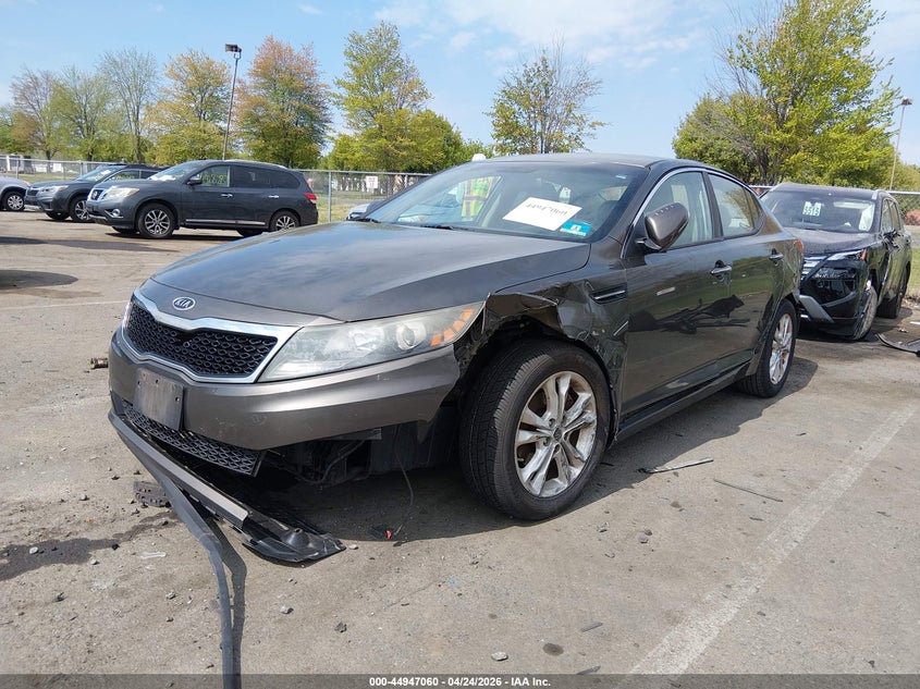 2012 Kia Optima VIN 5XXGM4A75CG056573 IAAI salvage auction — REAR END, Salvage (New Jersey), sold $25 on 2026-07-30 (photo 2)