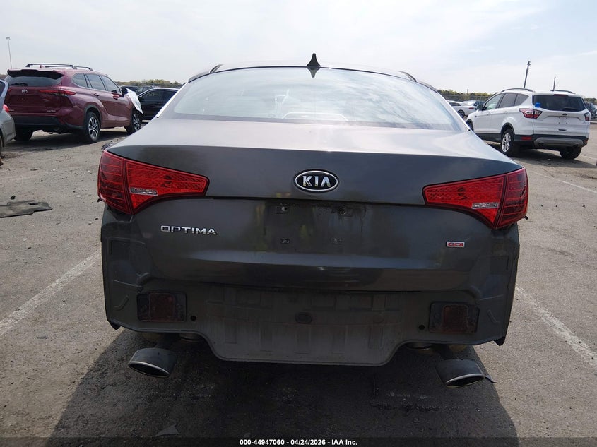 2012 Kia Optima VIN 5XXGM4A75CG056573 IAAI salvage auction — REAR END, Salvage (New Jersey), sold $25 on 2026-07-30 (photo 6)