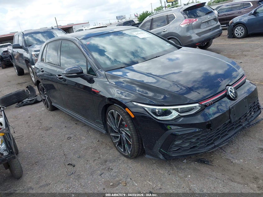 2023 Volkswagen Golf gti VIN WVWWA7CD1PW211388 IAAI salvage auction — FRONT END, Original (Texas), sold $13,000 on 2026-07-15 (photo 1)