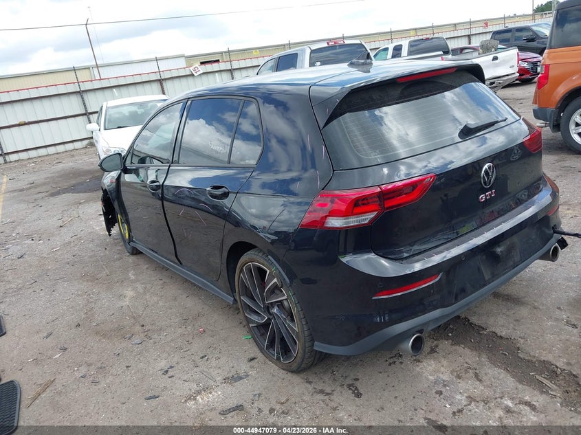 2023 Volkswagen Golf gti VIN WVWWA7CD1PW211388 IAAI salvage auction — FRONT END, Original (Texas), sold $13,000 on 2026-07-15 (photo 3)