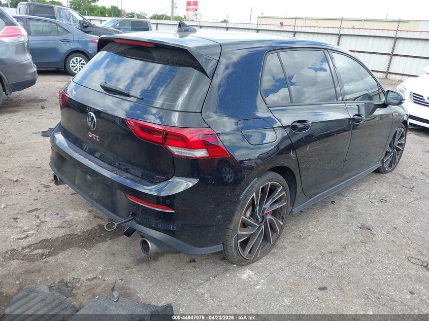 2023 Volkswagen Golf gti VIN WVWWA7CD1PW211388 IAAI salvage auction — FRONT END, Original (Texas), sold $13,000 on 2026-07-15 (photo 4)