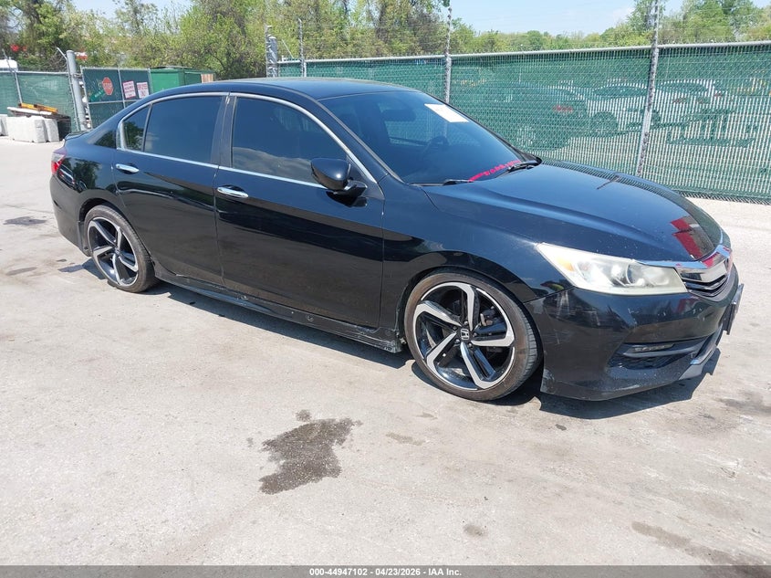 2017 Honda Accord VIN 1HGCR2E57HA230497 IAAI salvage auction — SIDE, Salvage - Greater Than 75% (Maryland), sold $2,100 on 2026-07-20 (photo 1)