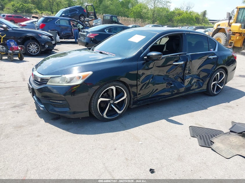 2017 Honda Accord VIN 1HGCR2E57HA230497 IAAI salvage auction — SIDE, Salvage - Greater Than 75% (Maryland), sold $2,100 on 2026-07-20 (photo 2)