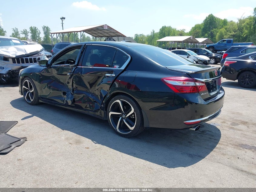 2017 Honda Accord VIN 1HGCR2E57HA230497 IAAI salvage auction — SIDE, Salvage - Greater Than 75% (Maryland), sold $2,100 on 2026-07-20 (photo 3)