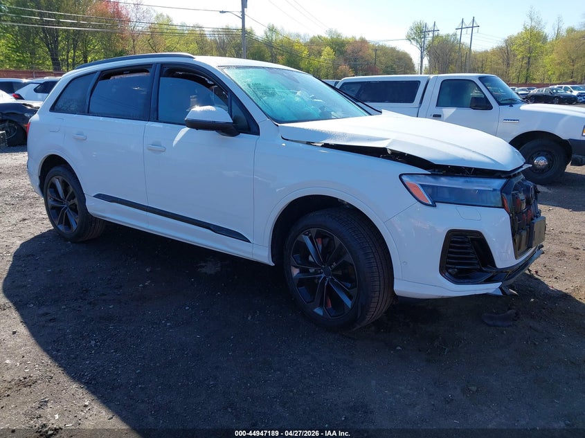 2026 Audi Q7 VIN WA1VVBF79TD010203 IAAI salvage auction — FRONT END, Salvage Title, sold $23,200 on 2026-07-20 (photo 1)