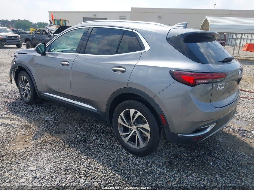 2021 Buick Envision VIN LRBFZNR40MD140467 IAAI salvage auction — FRONT END, Wait Title, sold $4,800 on 2026-07-27 (photo 3)