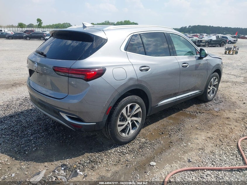 2021 Buick Envision VIN LRBFZNR40MD140467 IAAI salvage auction — FRONT END, Wait Title, sold $4,800 on 2026-07-27 (photo 4)
