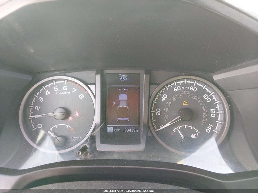 2017 Toyota Tacoma VIN 5TFDZ5BN9HX013572 IAAI salvage auction — ALL OVER, Salvage Title, sold $7,750 on 2026-07-09 (photo 7)