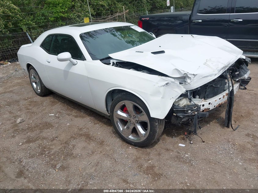 2012 Dodge Challenger VIN 2C3CDYBT6CH157043 IAAI salvage auction — FRONT END, Salvage Title, sold $975 on 2026-07-23 (photo 1)