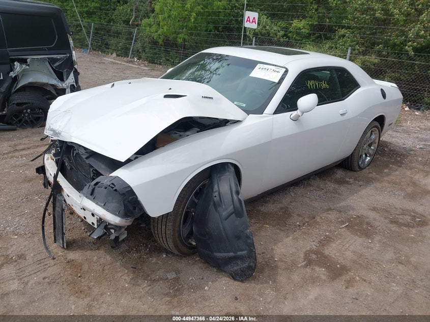 2012 Dodge Challenger VIN 2C3CDYBT6CH157043 IAAI salvage auction — FRONT END, Salvage Title, sold $975 on 2026-07-23 (photo 2)