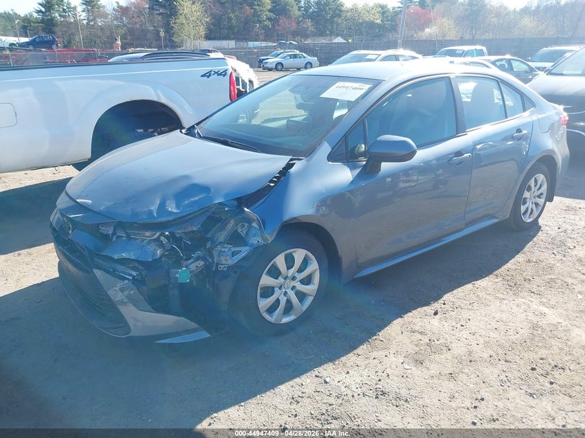 2023 Toyota Corolla VIN 5YFB4MDE4PP041659 IAAI salvage auction — RIGHT FRONT, Salvage (Massachusetts), sold $5,200 on 2026-07-24 (photo 2)
