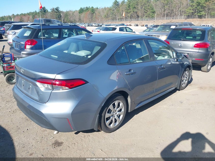 2023 Toyota Corolla VIN 5YFB4MDE4PP041659 IAAI salvage auction — RIGHT FRONT, Salvage (Massachusetts), sold $5,200 on 2026-07-24 (photo 4)