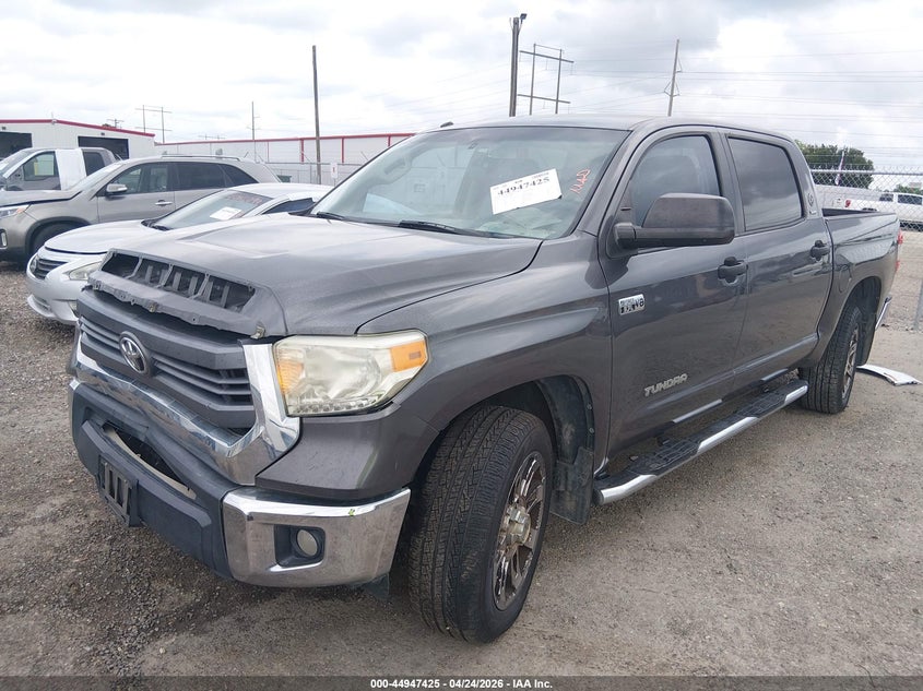 2014 Toyota Tundra VIN 5TFEY5F15EX152883 IAAI salvage auction — REAR END, Salvage Title, sold $4,300 on 2026-07-08 (photo 2)