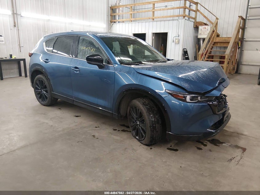 2023 Mazda Cx-5 VIN JM3KFBAY9P0121294 IAAI salvage auction — LEFT FRONT, Salvage (Minnesota), sold $5,750 on 2026-07-21 (photo 1)