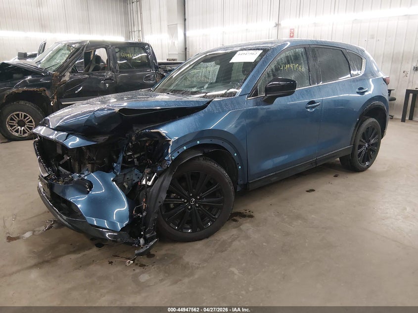 2023 Mazda Cx-5 VIN JM3KFBAY9P0121294 IAAI salvage auction — LEFT FRONT, Salvage (Minnesota), sold $5,750 on 2026-07-21 (photo 2)