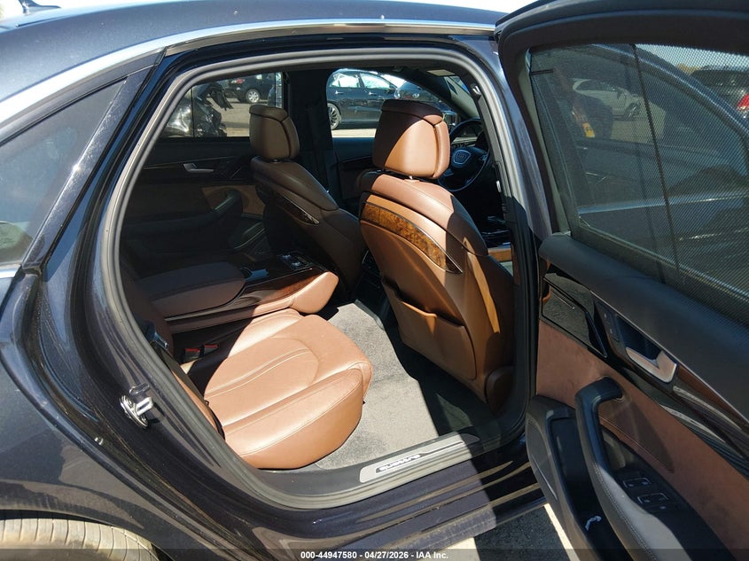 2017 Audi A8 VIN WAU44AFD4HN011133 IAAI salvage auction — LEFT REAR, Salvage Title, sold $5,150 on 2026-07-20 (photo 8)