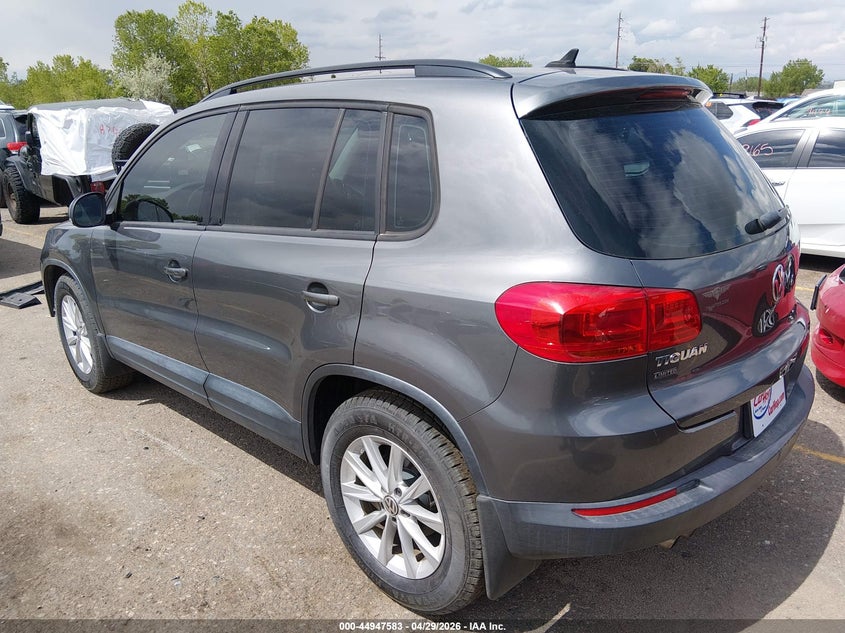 2018 Volkswagen Tiguan VIN WVGAV7AX9JK001627 IAAI salvage auction — UNDERCARRIAGE, Salvage (Colorado), sold $850 on 2026-07-21 (photo 3)