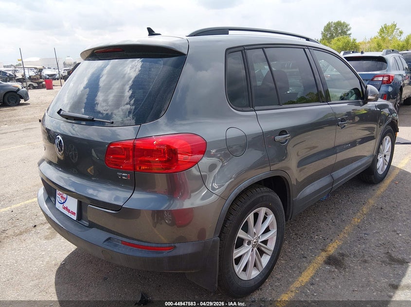 2018 Volkswagen Tiguan VIN WVGAV7AX9JK001627 IAAI salvage auction — UNDERCARRIAGE, Salvage (Colorado), sold $850 on 2026-07-21 (photo 4)