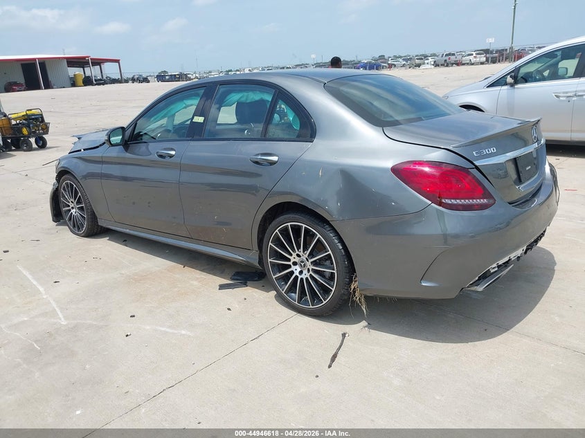 2021 Mercedes-benz C-klasse VIN W1KWF8DB8MR647191 IAAI salvage auction — FRONT & REAR, Salvage (Texas), sold $3,600 on 2026-07-31 (photo 3)