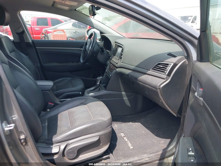2017 Hyundai Elantra VIN KMHD84LF5HU329939 IAAI salvage auction — LEFT SIDE, Clear (Oklahoma), sold $1,950 on 2026-07-15 (photo 5)