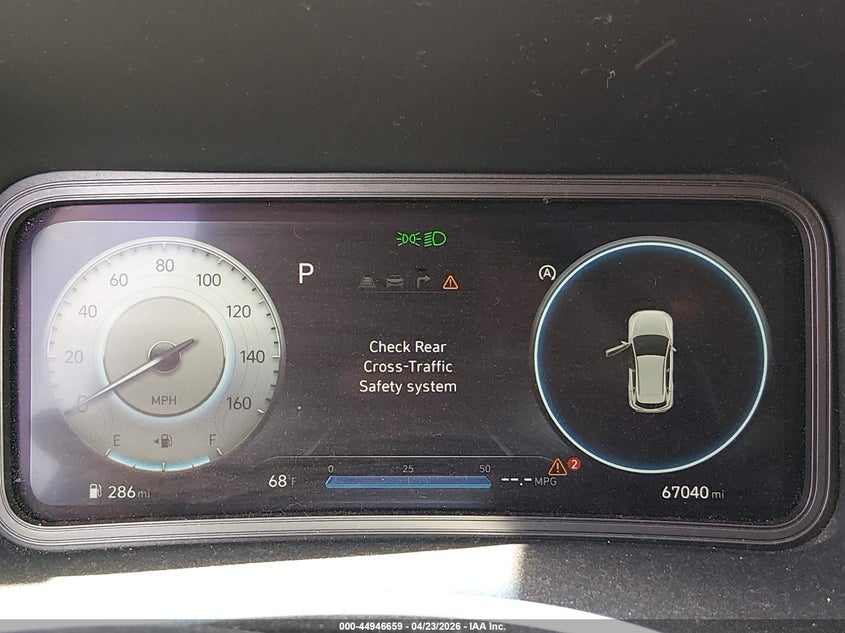 2022 Hyundai Kona VIN KM8K5CA39NU775736 IAAI salvage auction — REAR END, Wait Title, sold $4,300 on 2026-07-14 (photo 7)