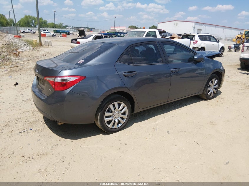 2016 Toyota Corolla VIN 5YFBURHE1GP517955 IAAI salvage auction — FRONT END, Salvage Title, sold $2,950 on 2026-07-19 (photo 4)