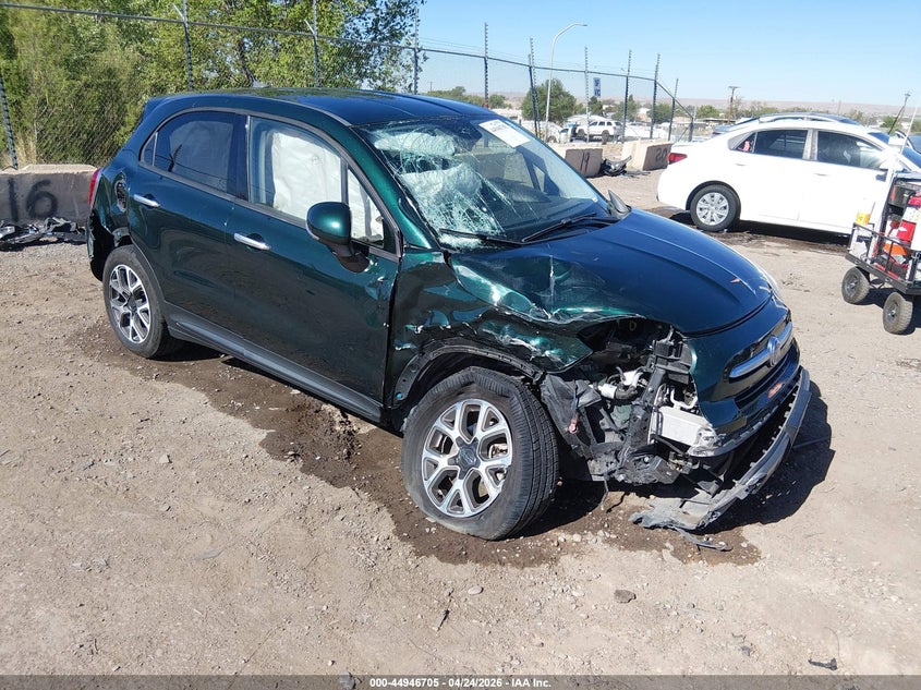 2016 Fiat 500x VIN ZFBCFYCT0GP330362 IAAI salvage auction — RIGHT FRONT, Salvage Title, sold $300 on 2026-08-17 (photo 1)