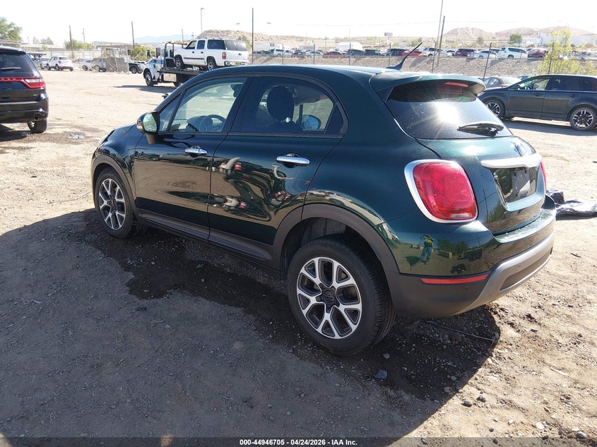 2016 Fiat 500x VIN ZFBCFYCT0GP330362 IAAI salvage auction — RIGHT FRONT, Salvage Title, sold $300 on 2026-08-17 (photo 3)