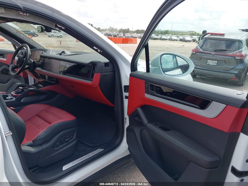 2026 Porsche Cayenne coupe VIN WP1BL2AY0TDA50036 IAAI salvage auction — FRONT END, Original (Texas), sold $53,500 on 2026-07-13 (photo 5)