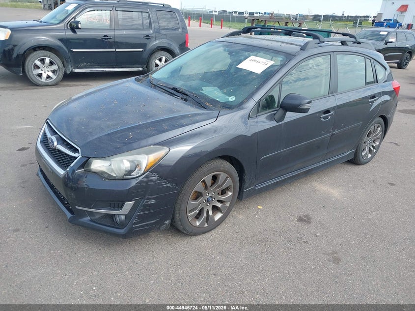 2015 Subaru Impreza VIN JF1GPAZ69F8222737 IAAI salvage auction — LEFT & RIGHT, Salvage (Idaho), sold $1,050 on 2026-07-20 (photo 2)