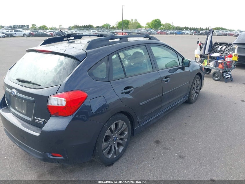 2015 Subaru Impreza VIN JF1GPAZ69F8222737 IAAI salvage auction — LEFT & RIGHT, Salvage (Idaho), sold $1,050 on 2026-07-20 (photo 4)