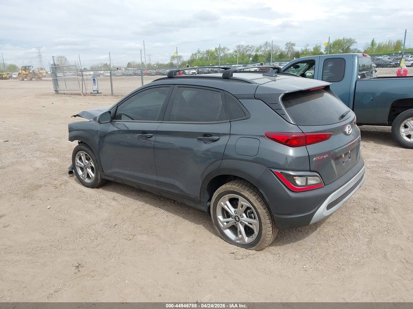 2023 Hyundai Kona VIN KM8K6CAB2PU012562 IAAI salvage auction — HAIL, Salvage (Illinois), sold $25 on 2026-07-29 (photo 3)