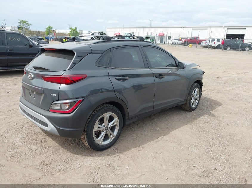 2023 Hyundai Kona VIN KM8K6CAB2PU012562 IAAI salvage auction — HAIL, Salvage (Illinois), sold $25 on 2026-07-29 (photo 4)