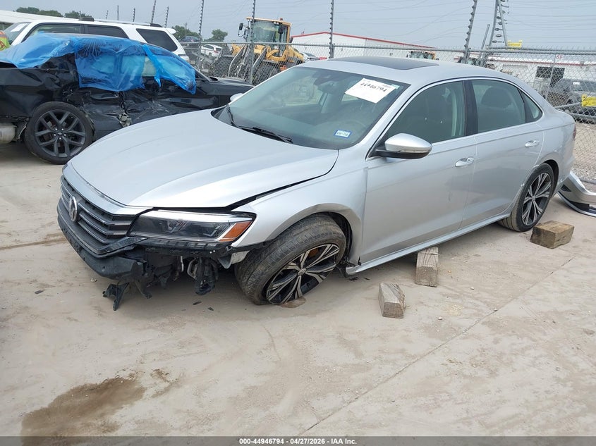 2021 Volkswagen Passat VIN 1VWSA7A39MC000216 IAAI salvage auction — FRONT END, Salvage Title, sold $2,050 on 2026-07-21 (photo 2)
