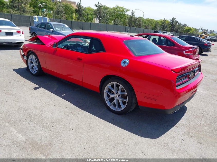 2022 Dodge Challenger VIN 2C3CDZJG6NH214595 IAAI salvage auction — FRONT END, Salvage Title, sold $2,250 on 2026-08-02 (photo 3)
