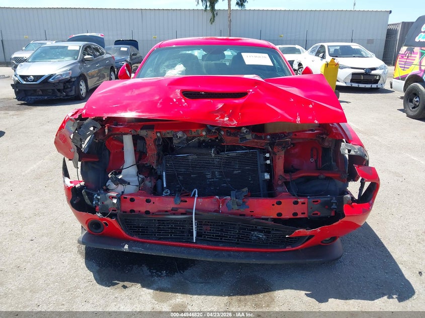 2022 Dodge Challenger VIN 2C3CDZJG6NH214595 IAAI salvage auction — FRONT END, Salvage Title, sold $2,250 on 2026-08-02 (photo 6)