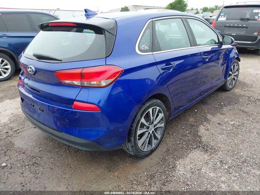 2019 Hyundai Elantra VIN KMHH35LE4KU088797 IAAI salvage auction — LEFT FRONT, Clear (Oklahoma), sold $1,250 on 2026-07-07 (photo 4)
