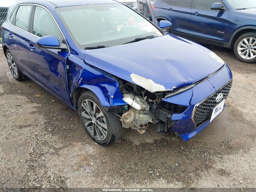 2019 Hyundai Elantra VIN KMHH35LE4KU088797 IAAI salvage auction — LEFT FRONT, Clear (Oklahoma), sold $1,250 on 2026-07-07 (photo 6)