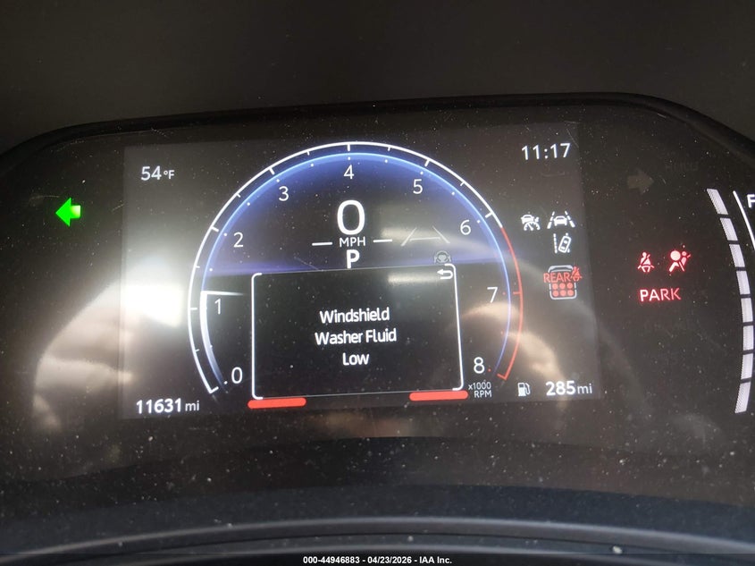 2025 Toyota Highlander VIN 5TDAAAB5XSS091729 IAAI salvage auction — FRONT END, Salvage (South Carolina), sold $22,350 on 2026-07-06 (photo 7)