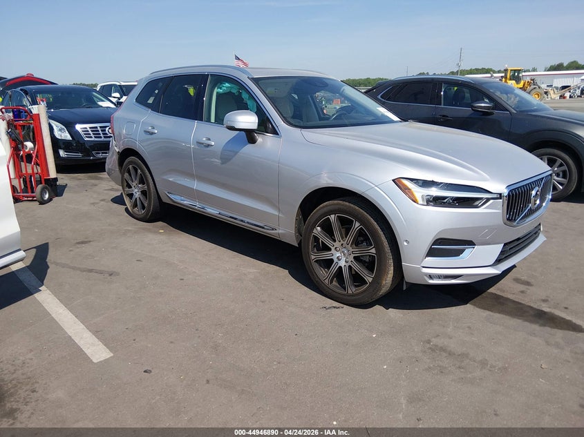2021 Volvo Xc60 VIN YV4102RL8M1829361 IAAI salvage auction — REAR END, Salvage Title, sold $8,100 on 2026-07-22 (photo 1)