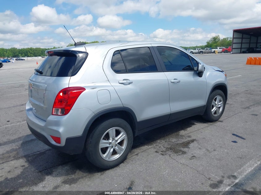2022 Chevrolet Trax VIN KL7CJNSM4NB547918 IAAI salvage auction — FRONT END, Salvage (Indiana), sold $1,750 on 2026-07-23 (photo 4)