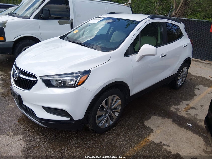 2020 Buick Encore VIN KL4CJASB1LB007802 IAAI salvage auction — REAR END, Clear (Missouri), sold $2,475 on 2026-07-22 (photo 2)