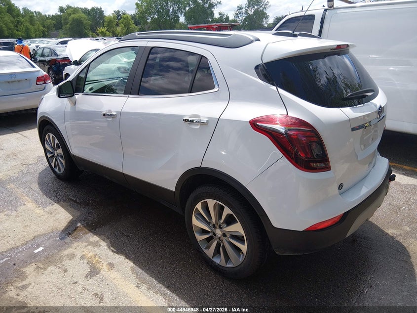 2020 Buick Encore VIN KL4CJASB1LB007802 IAAI salvage auction — REAR END, Clear (Missouri), sold $2,475 on 2026-07-22 (photo 3)