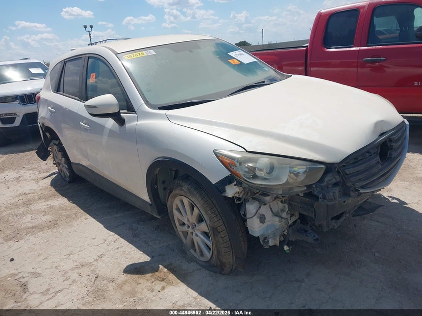 2016 Mazda Cx-5 VIN JM3KE2CY2G0688334 IAAI salvage auction — FRONT & REAR, Salvage Title, sold $2,250 on 2026-08-03 (photo 1)
