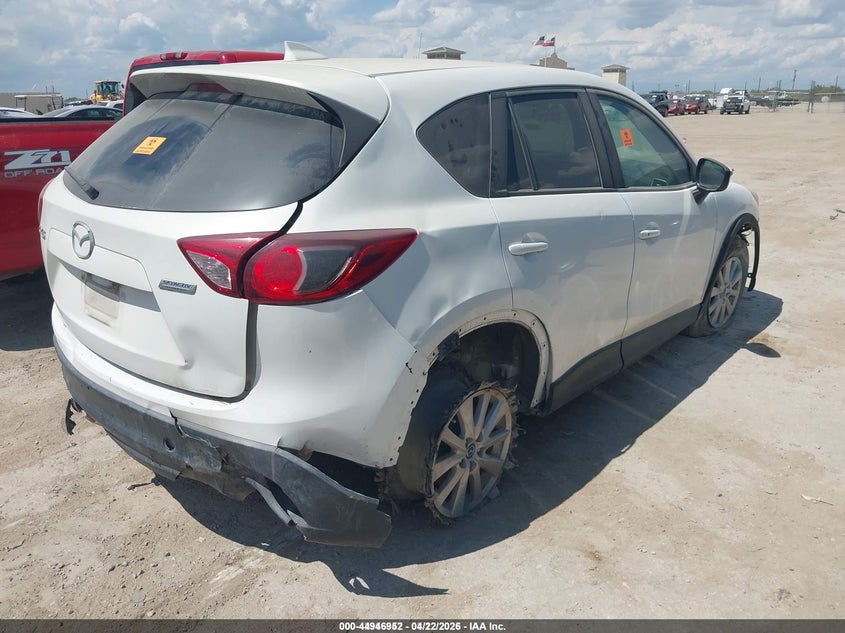 2016 Mazda Cx-5 VIN JM3KE2CY2G0688334 IAAI salvage auction — FRONT & REAR, Salvage Title, sold $2,250 on 2026-08-03 (photo 4)